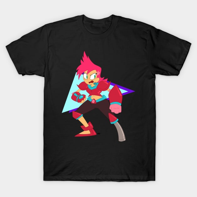 OK KO! Red Action T-Shirt by soldominotees